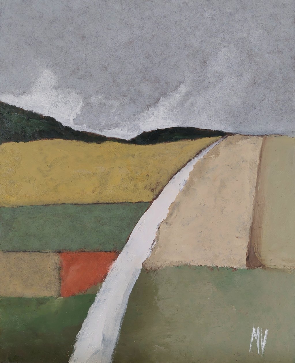 Carretera blanca de M. Vet