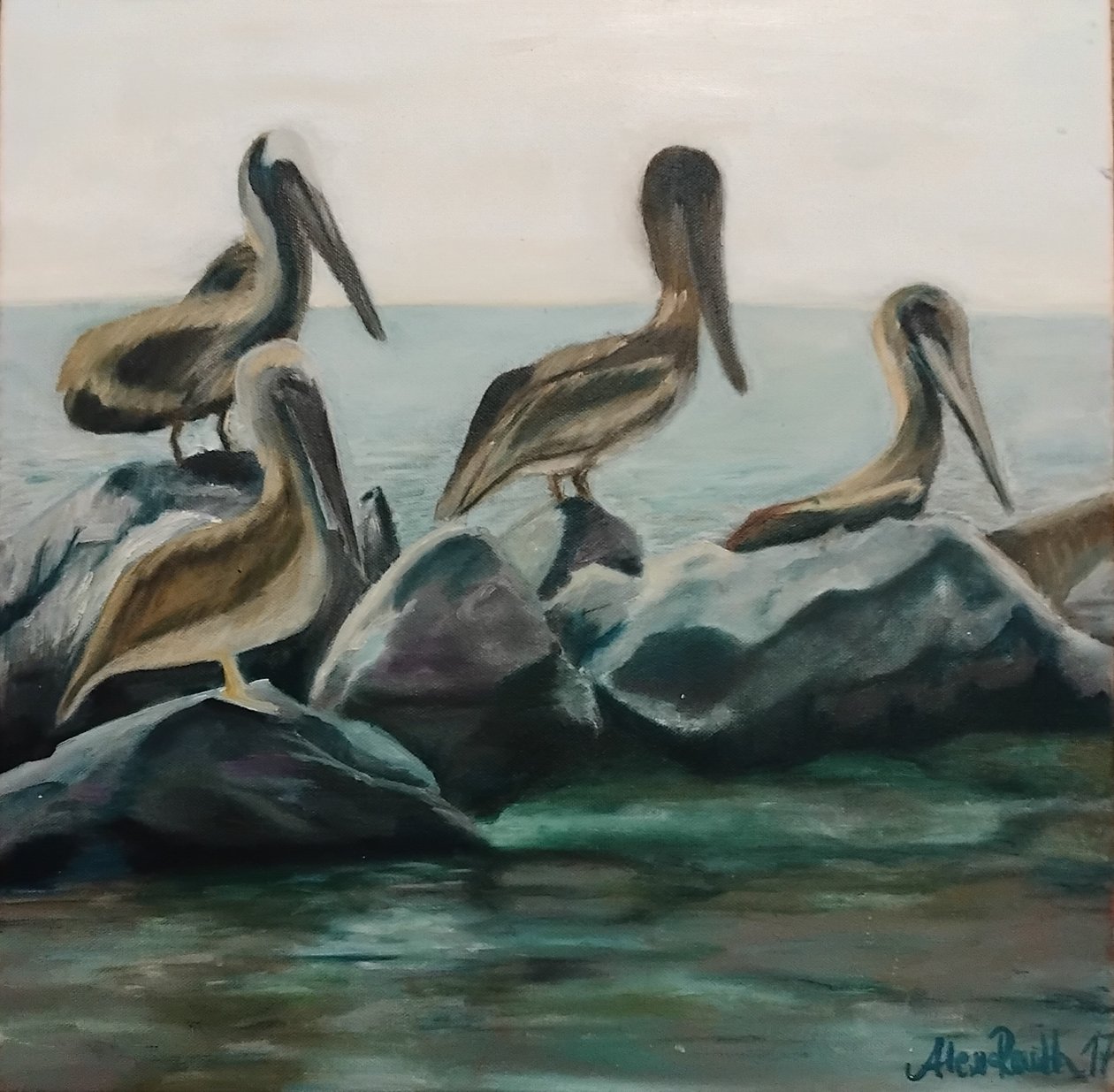 Pájaros de Alex Terla