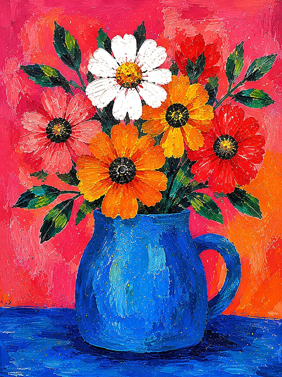 Fiesta de las flores y los colores de Nomi Morina
