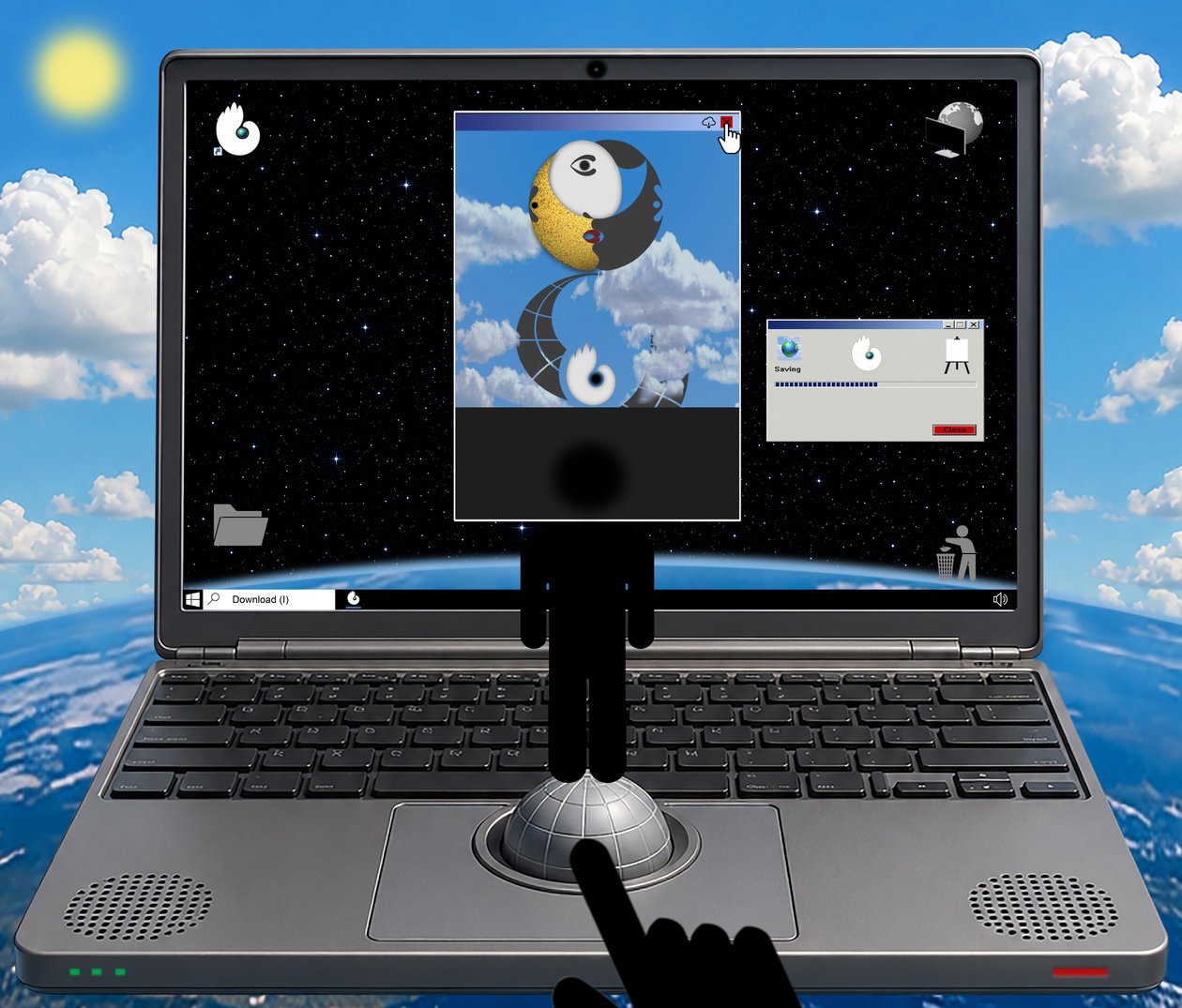 Descarga (I) (de la serie Windows) de Alexander Eibach