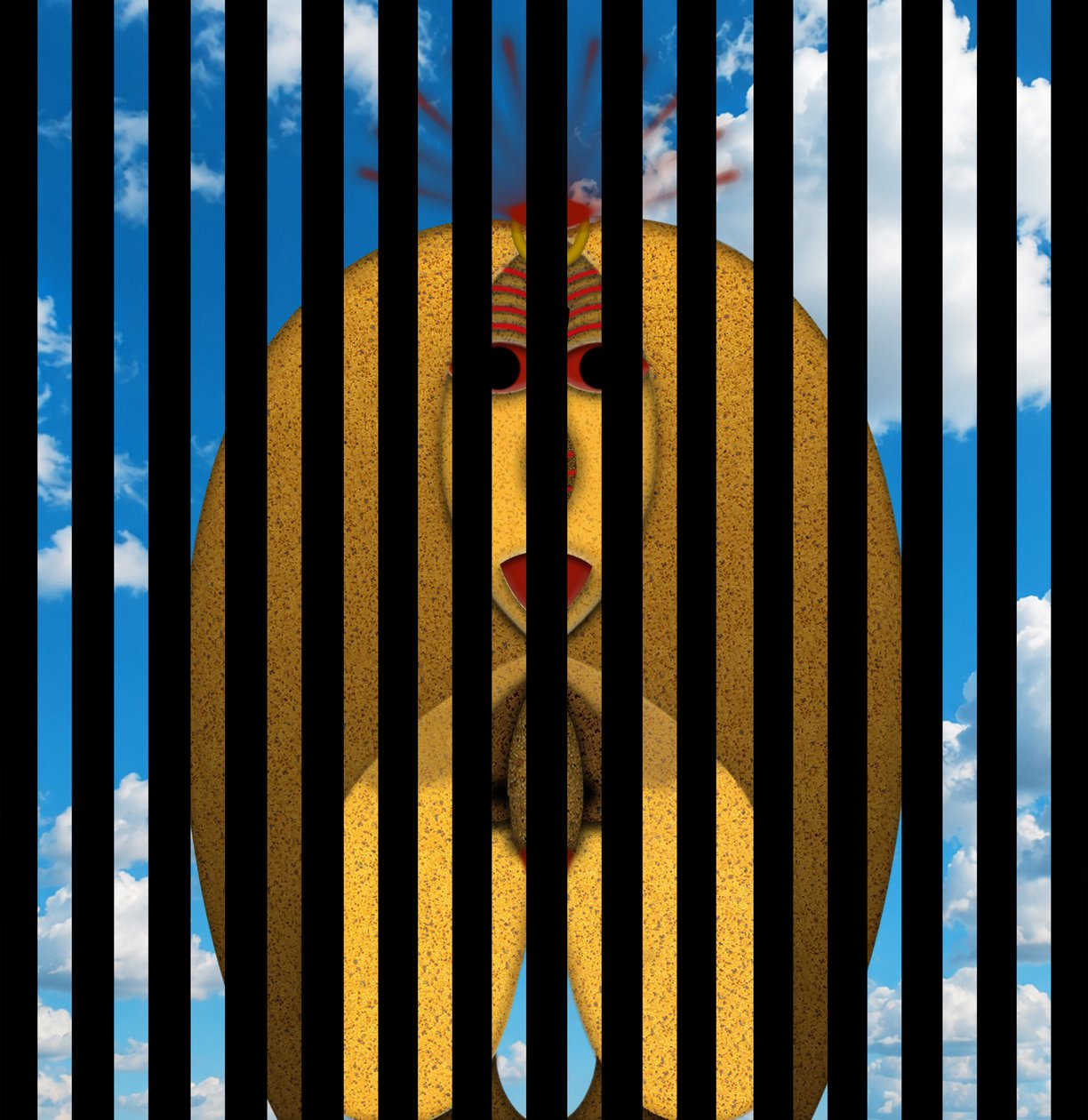 Del revés (I) (de la serie El animal histórico) de Alexander Eibach