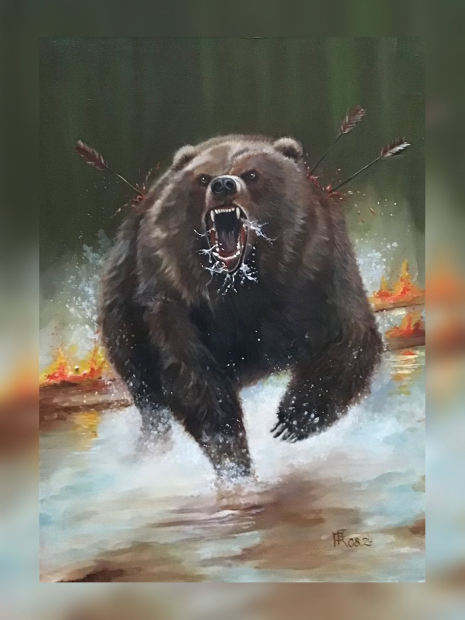 La última furia (Oso atacante) de Faller Rüdiger - Tician