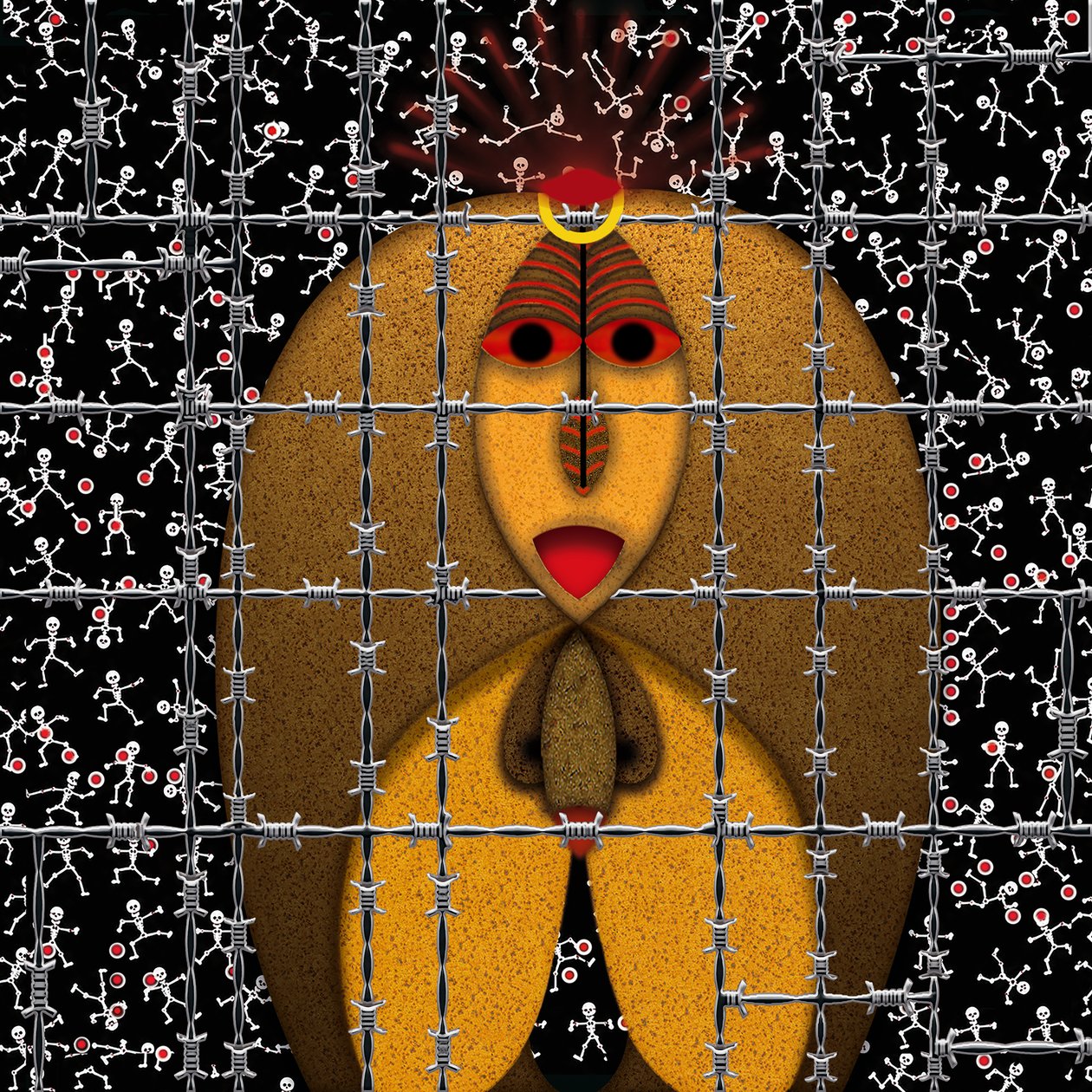 Danza de la muerte (de la serie Animal Rationale) de Alexander Eibach