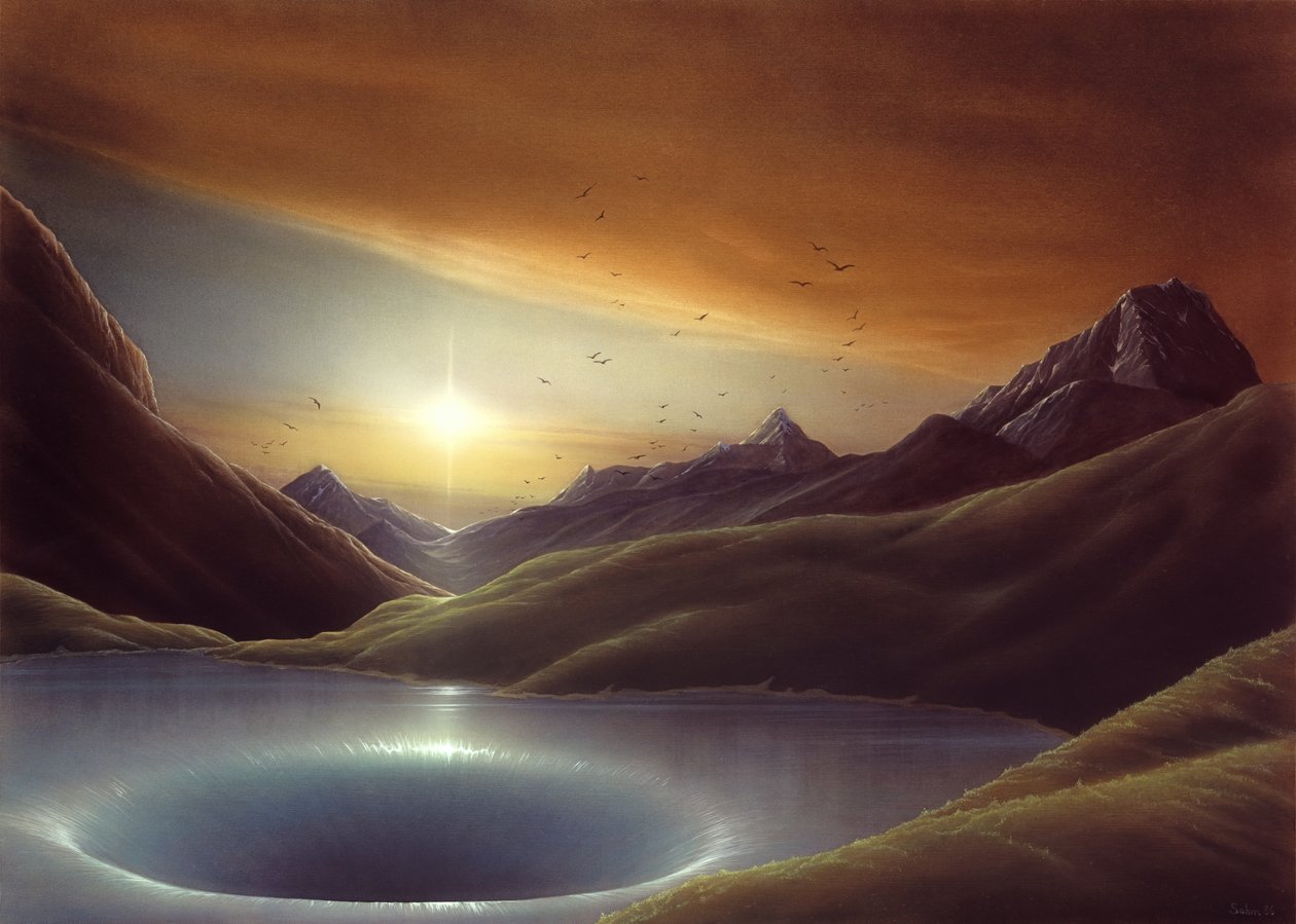 Silencio vespertino de Hans-Werner Sahm