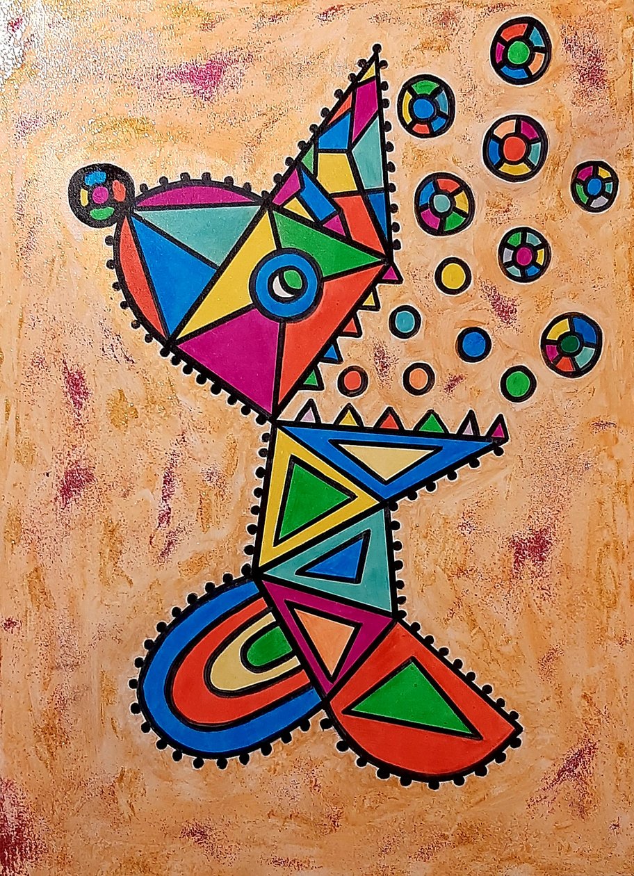 La máquina devora el mundo de Steffi_Seiler_Art
