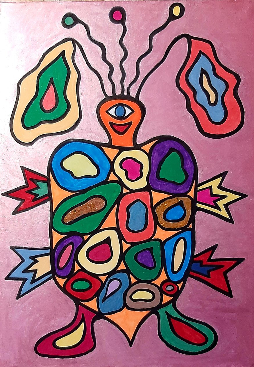 Sam la tortuga de Steffi_Seiler_Art
