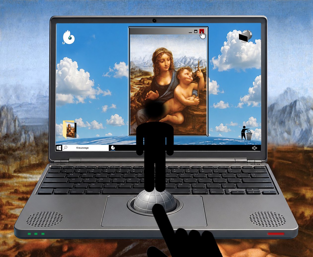 Kreuzwege (I) (aus der Serie WINDOWS) de Alexander Eibach