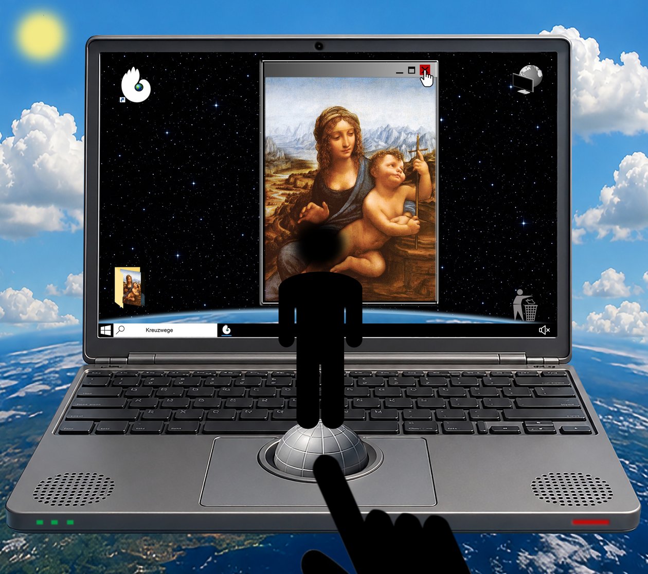 Kreuzwege (II) (aus der Serie WINDOWS) de Alexander Eibach