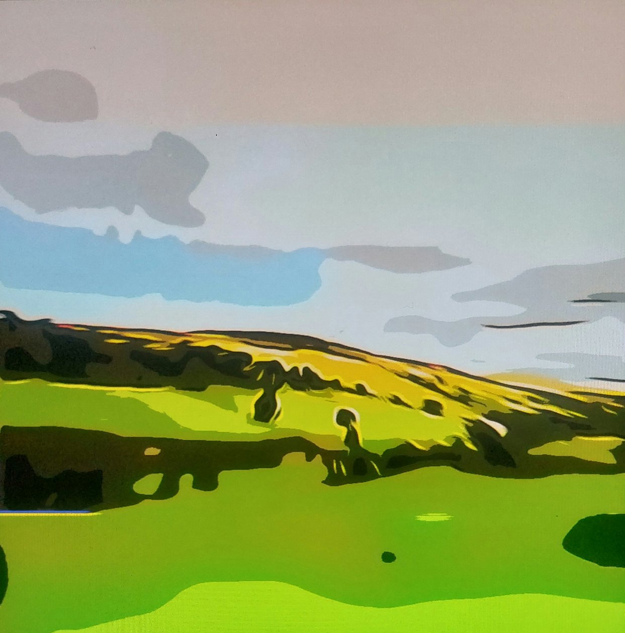 Digitale Landschaft 01 de M. Vet