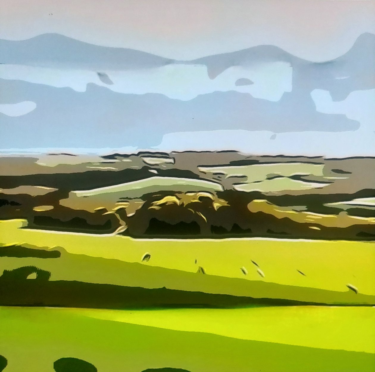 Digitale Landschaft 04 de M. Vet