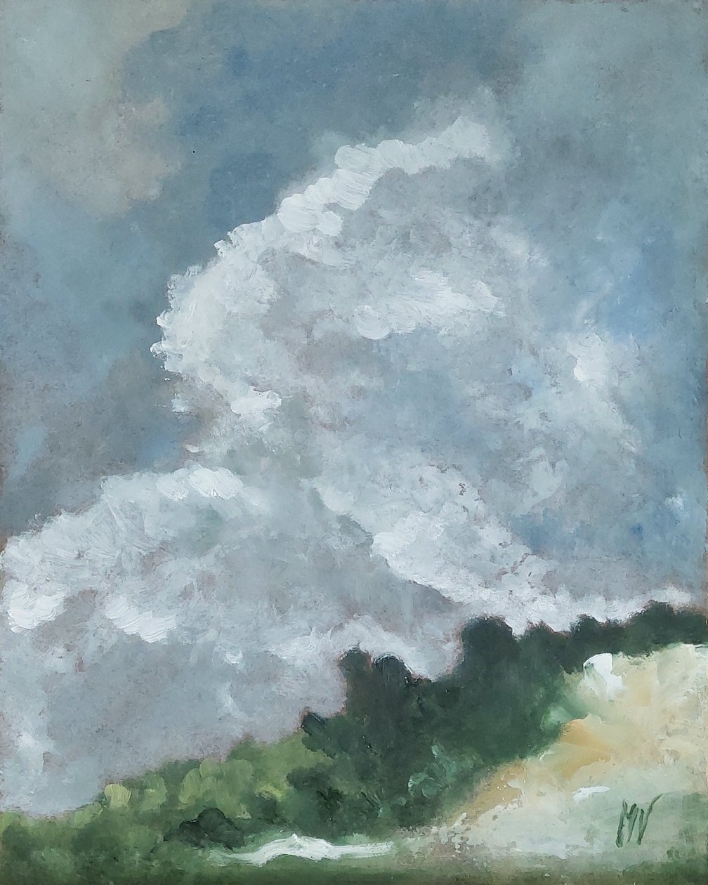 Wolken darüber de M. Vet