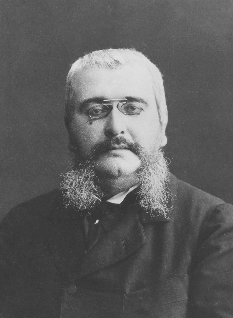 Retrato de Francis Dehault de Pressensé de A. Gerschel