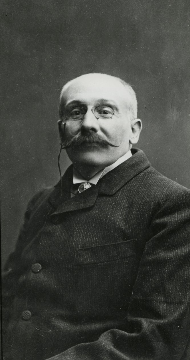 Retrato de Léon Frapié de A. Gerschel