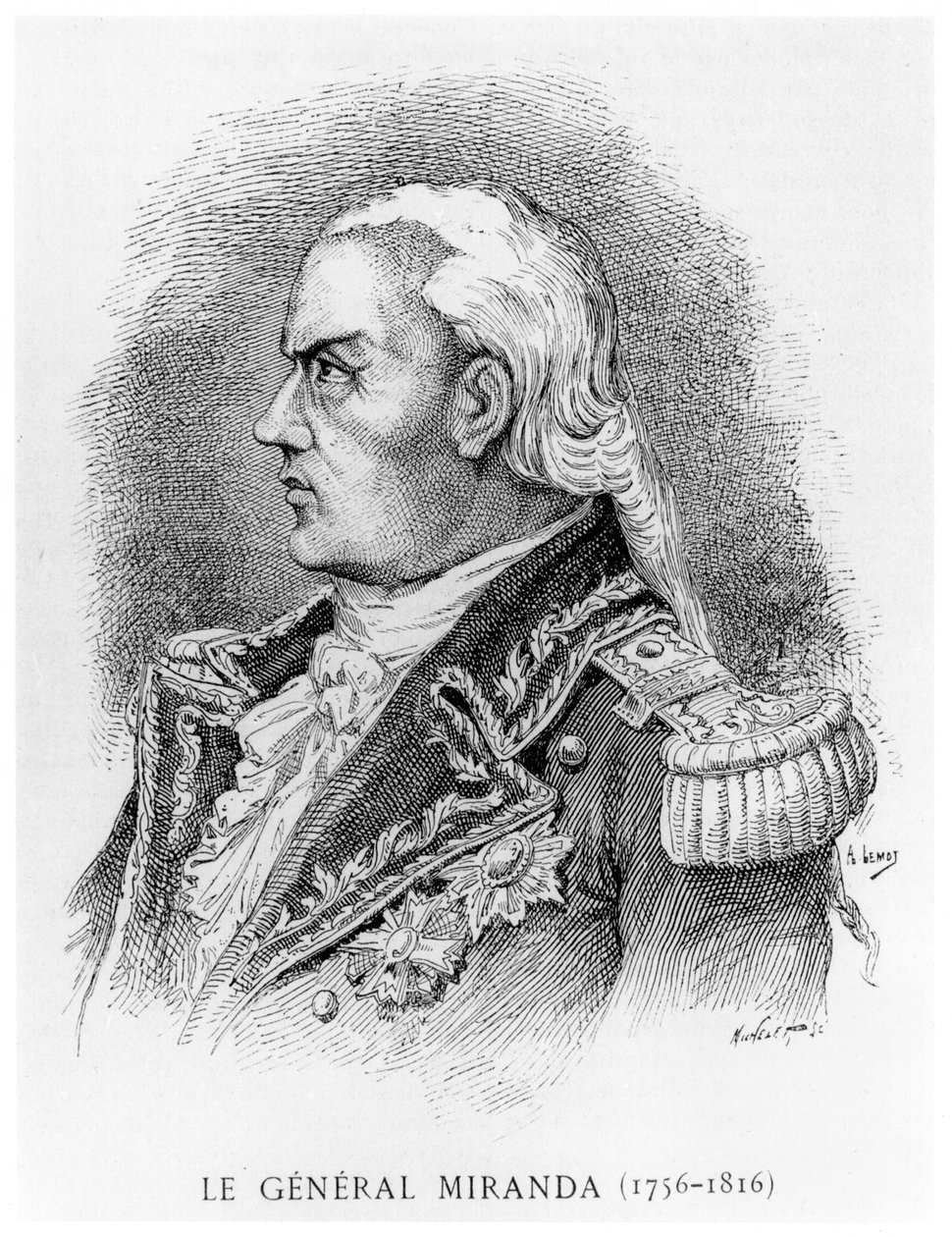 Francisco de Miranda (1750-1816) de 