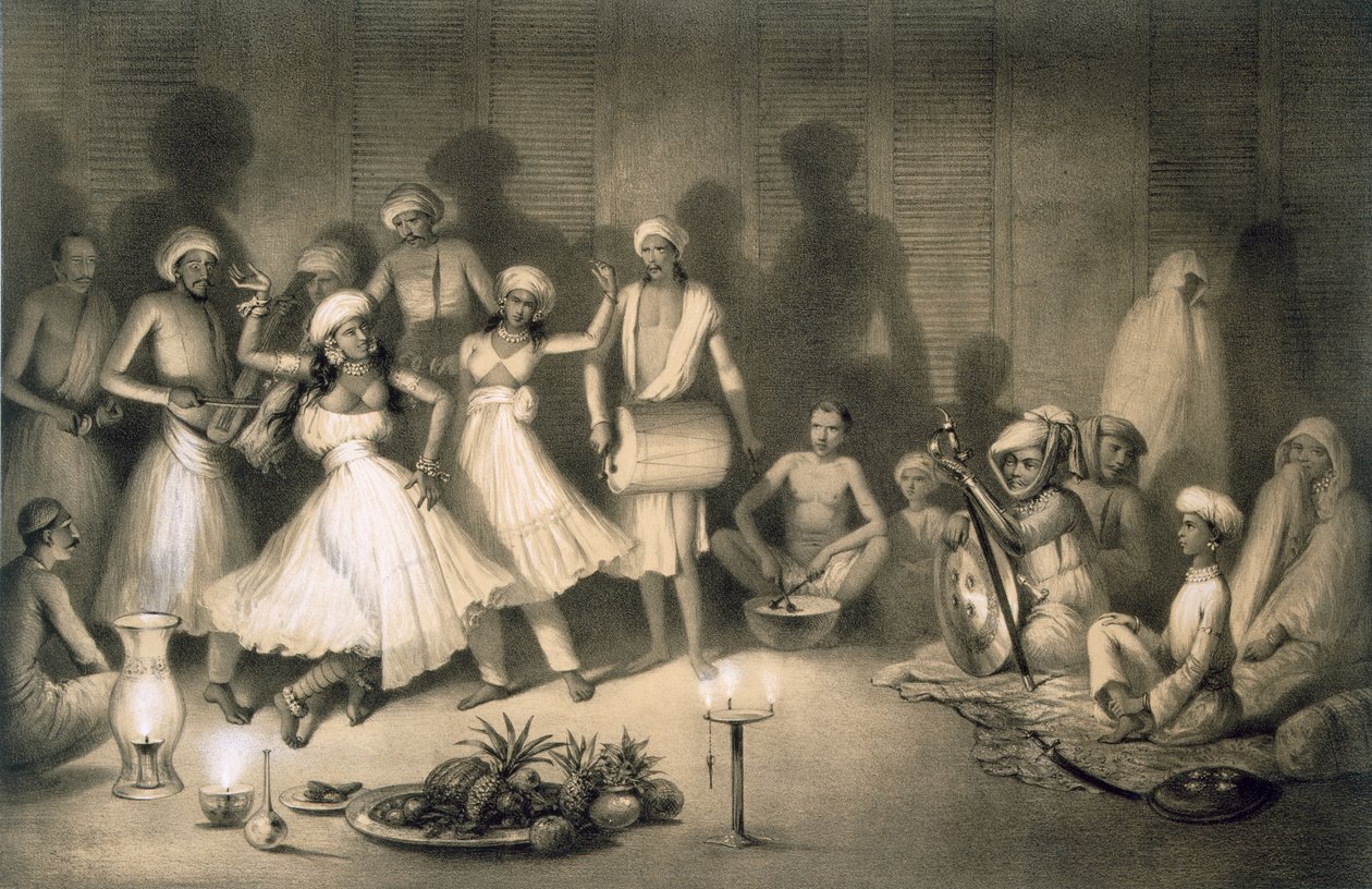 Danza de Chicas Nautch, de 