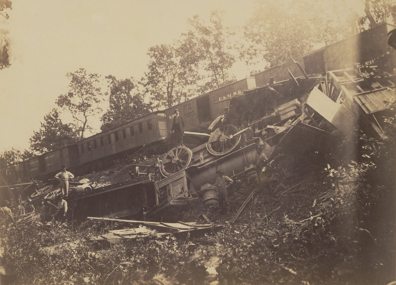 Accidente ferroviario causado por rebeldes de A.J. Russell
