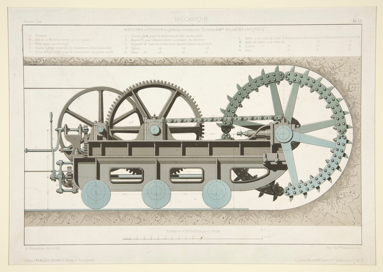Estudio de tuneladora ( de A. Cheneveau