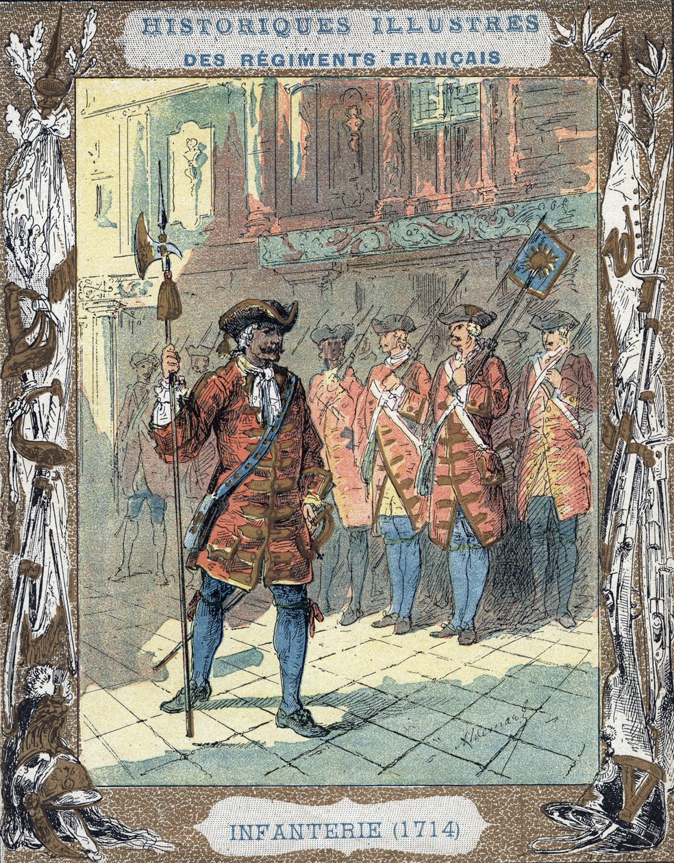 Infantería francesa de A. Demarle