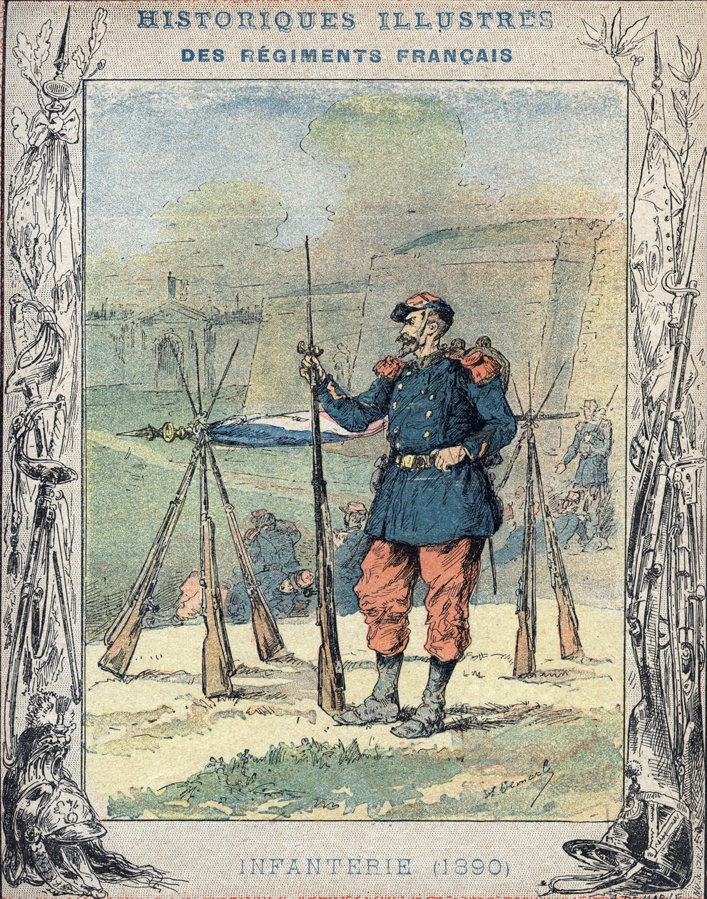 Infantería francesa de A. Demarle