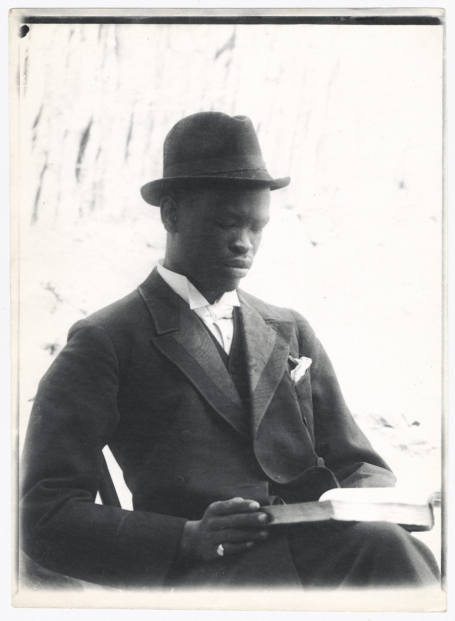 Sekhome, hijo de Khama, c.1910 de A. E. Hargreave