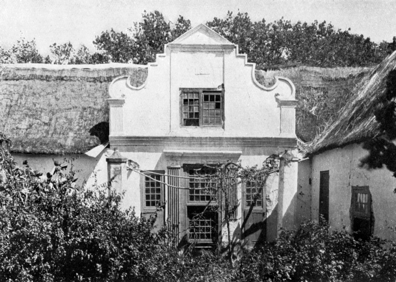 Casa escolar de Parel Vallei, Sudáfrica, 1931 de A. Elliot