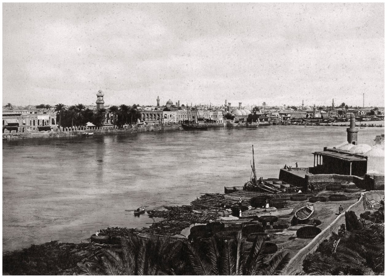 Bagdad Moderna, la Ciudad de los Califas, Irak 1925 de A. Kerim