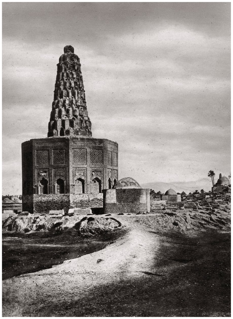 La tumba de Zubayda, Bagdad, Irak, 1925 de A. Kerim