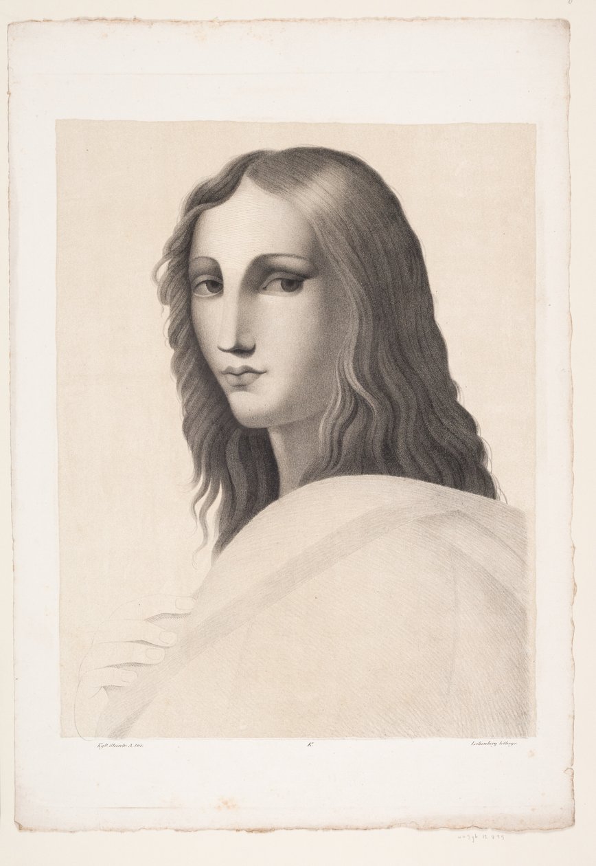 Figura juvenil de "La escuela de Atenas" de Rafael de A. Lilienberg