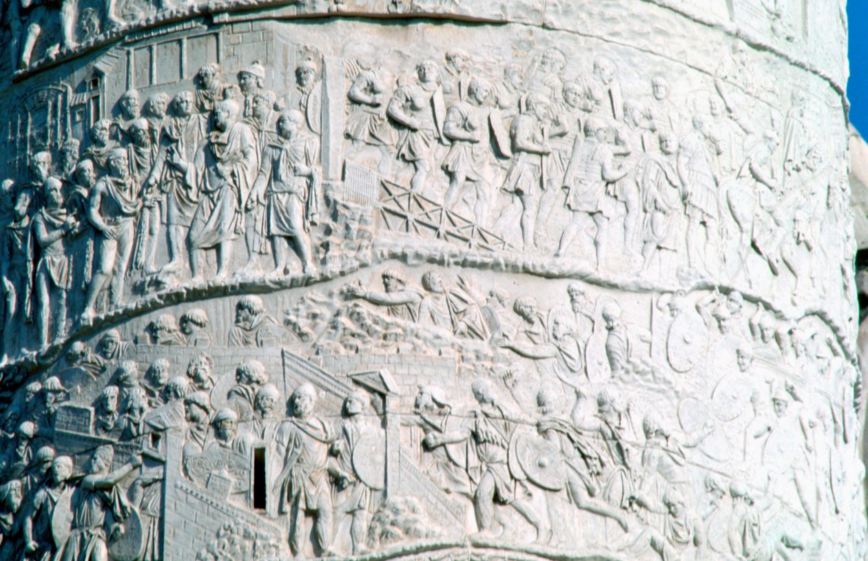 Columna de Trajano, Roma, Italia de A. Lorenzini