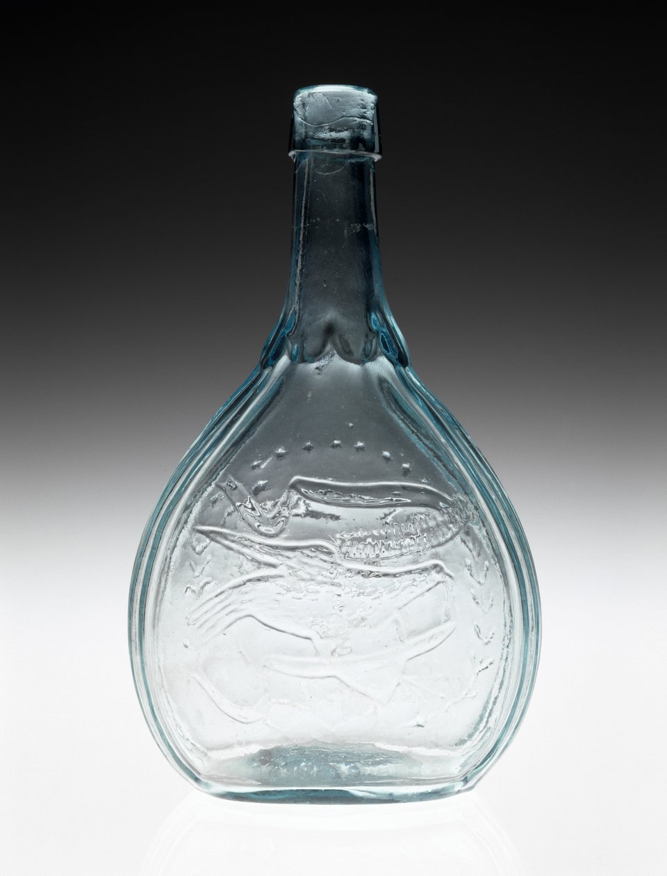 Frasco figurado, c. 1866-1874 de A. R. (attr.to) Samuels