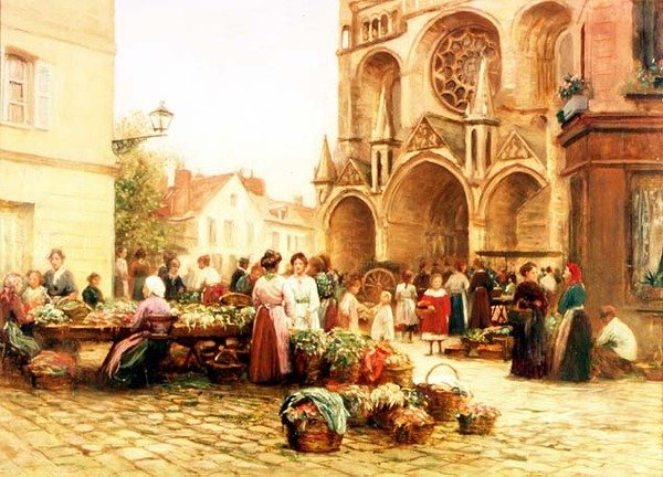 La plaza de la catedral de A. Trevor Haddon