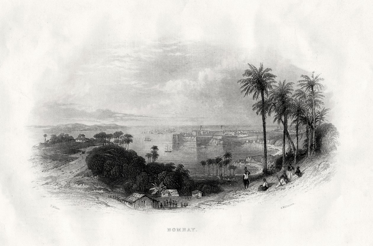 Bombay, India, 1860 de A. Willmore