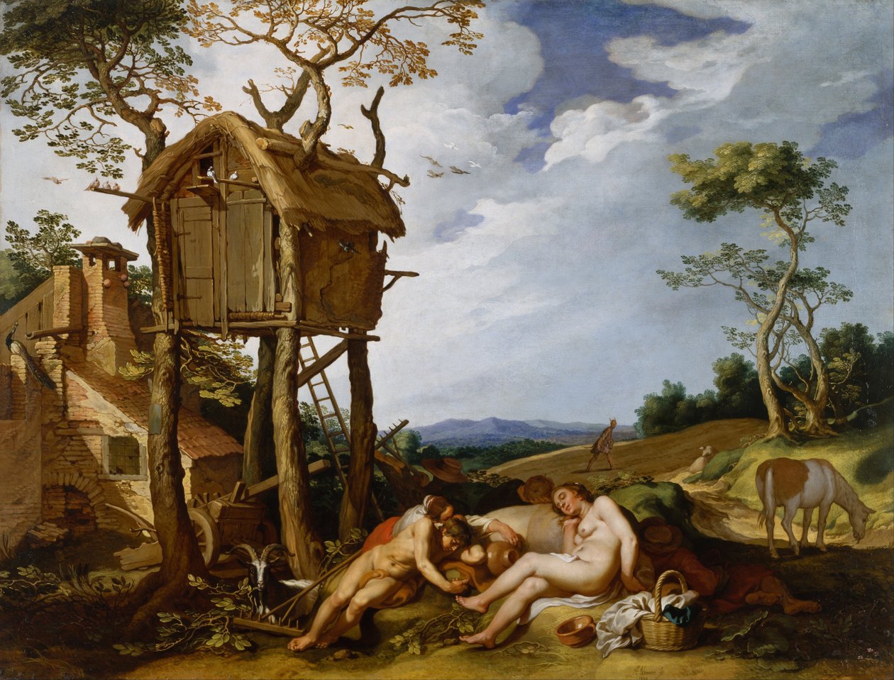 Parábola del Trigo y la Cizaña de Abraham Bloemaert