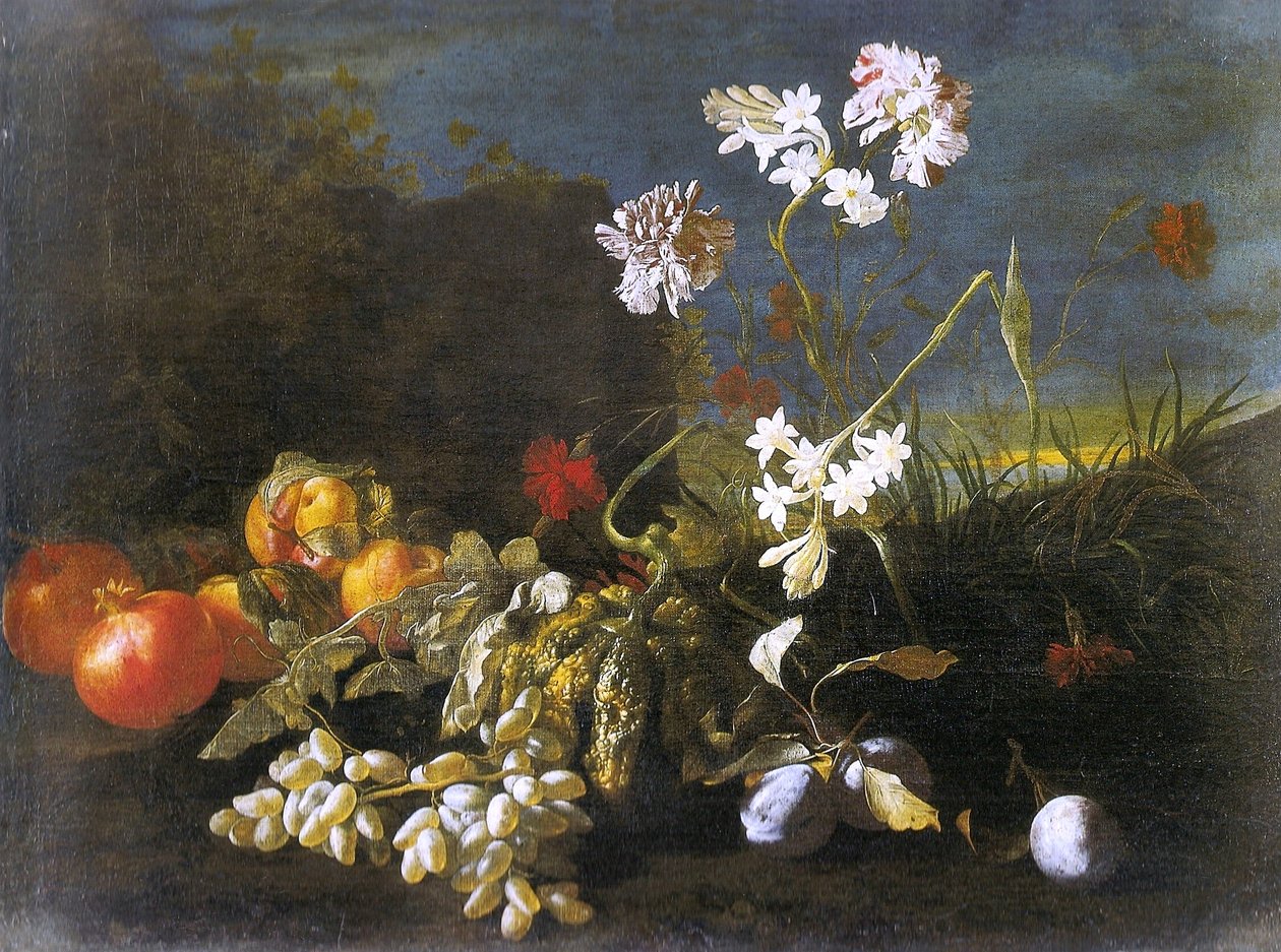 Naturaleza muerta con flores de Abraham Brueghel