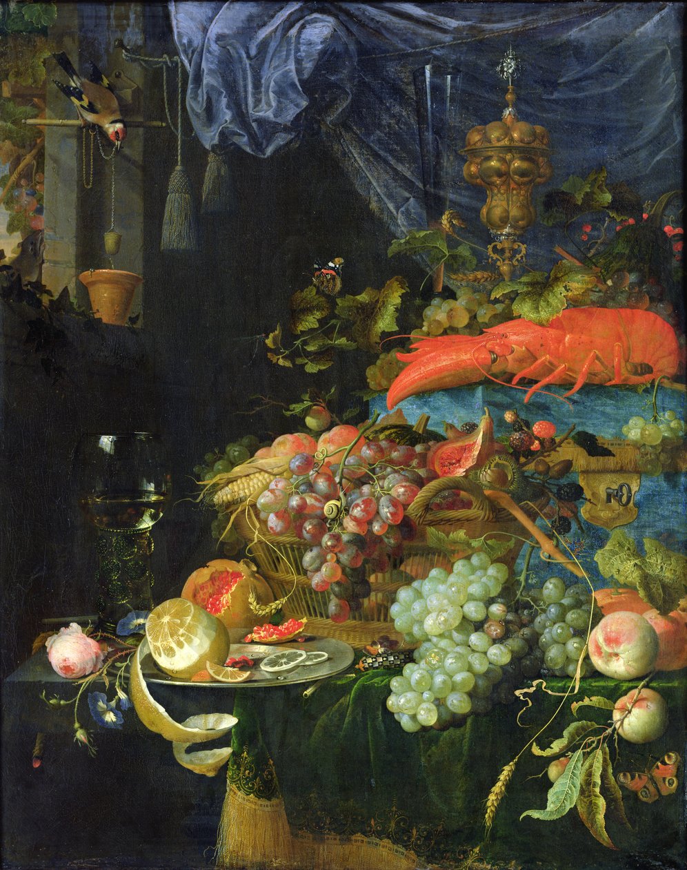 Naturaleza muerta de Abraham Mignon