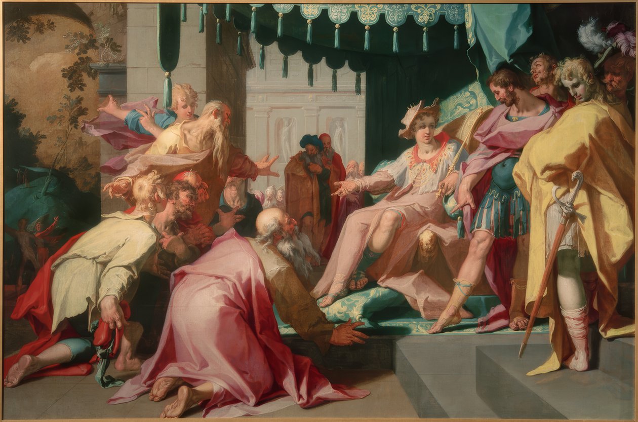 José y sus hermanos de Abraham Bloemaert