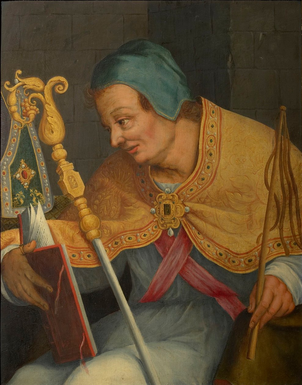 San Ambrosio, Arzobispo de Milán de Abraham Bloemaert