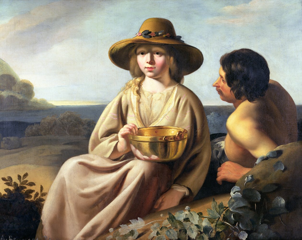 Pastor y Pastora de Abraham Bloemaert