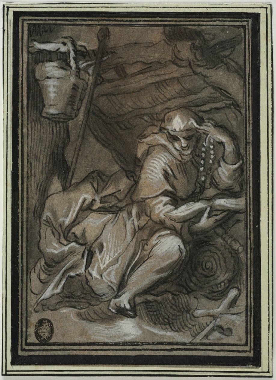 San Hilarión de Abraham Bloemaert