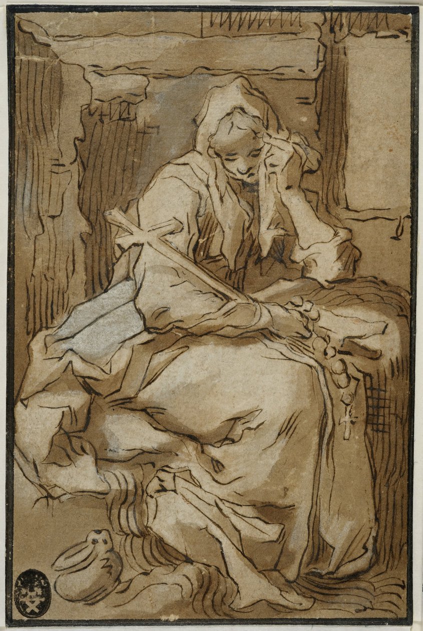 Santa Thais de Abraham Bloemaert