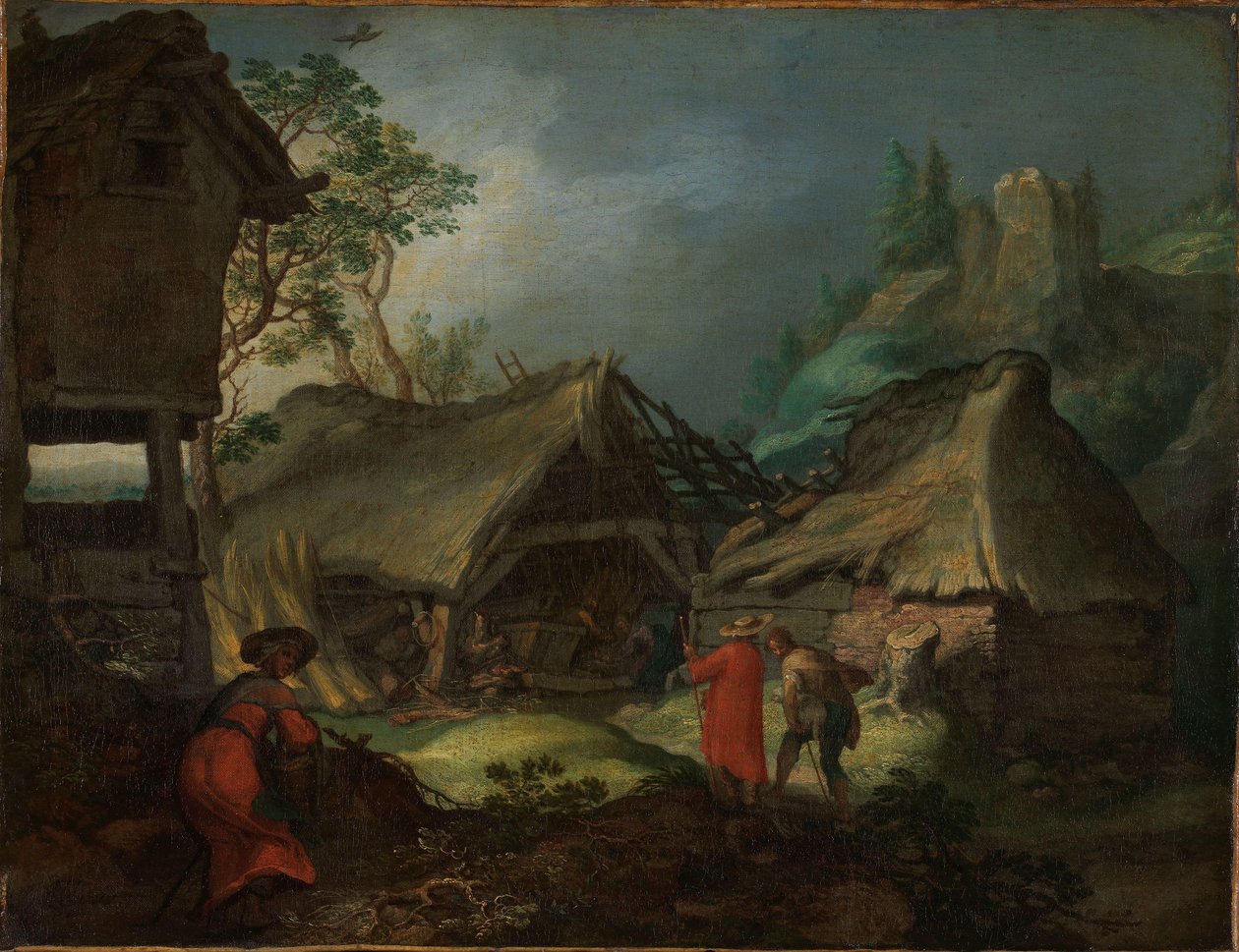 Adoración de los pastores de Abraham Bloemaert
