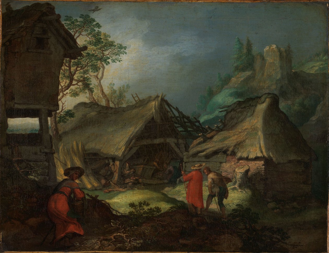 La adoración de los pastores de Abraham Bloemaert