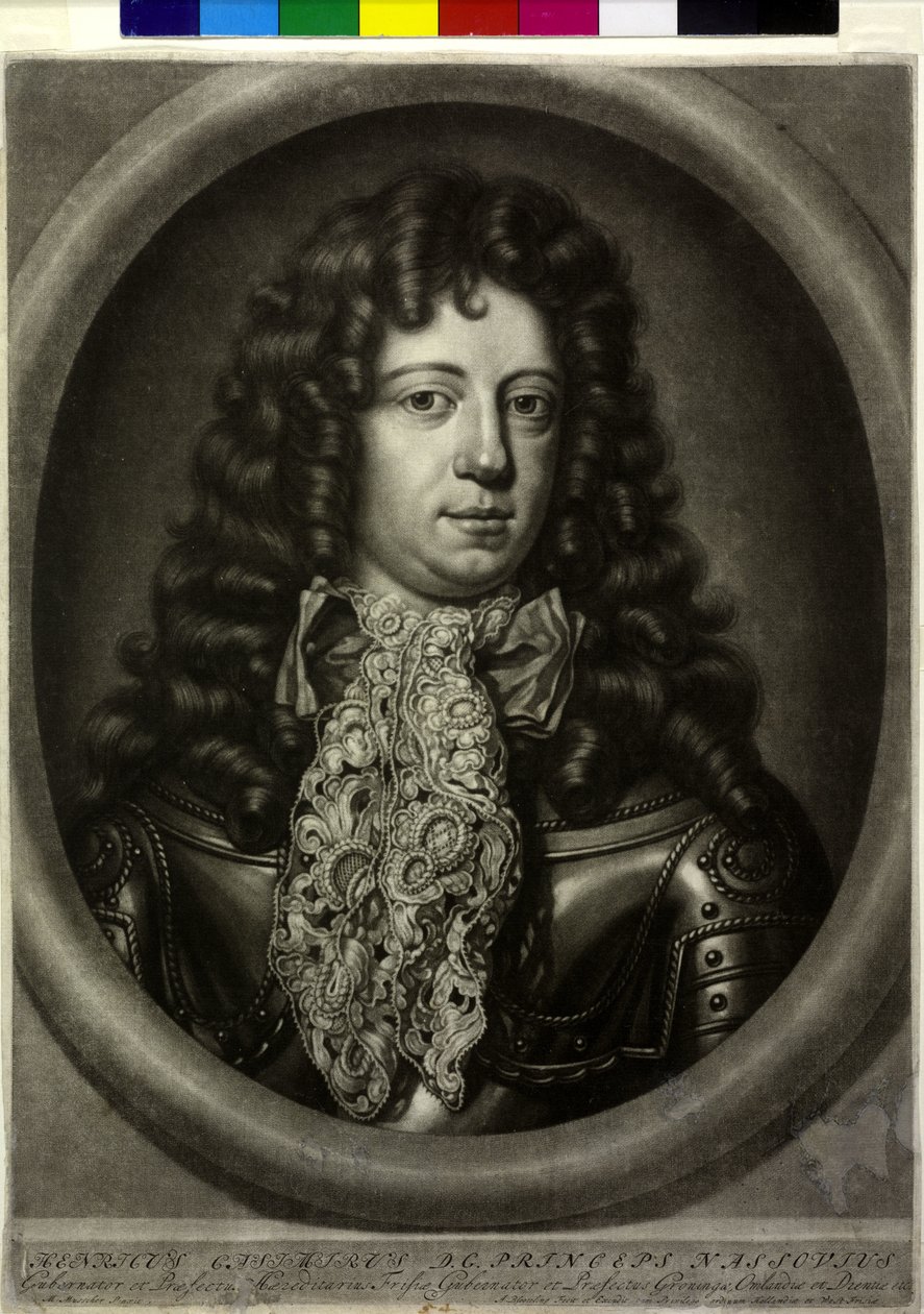Conde de Nassau-Diez Enrique Casimiro II de Abraham Blooteling