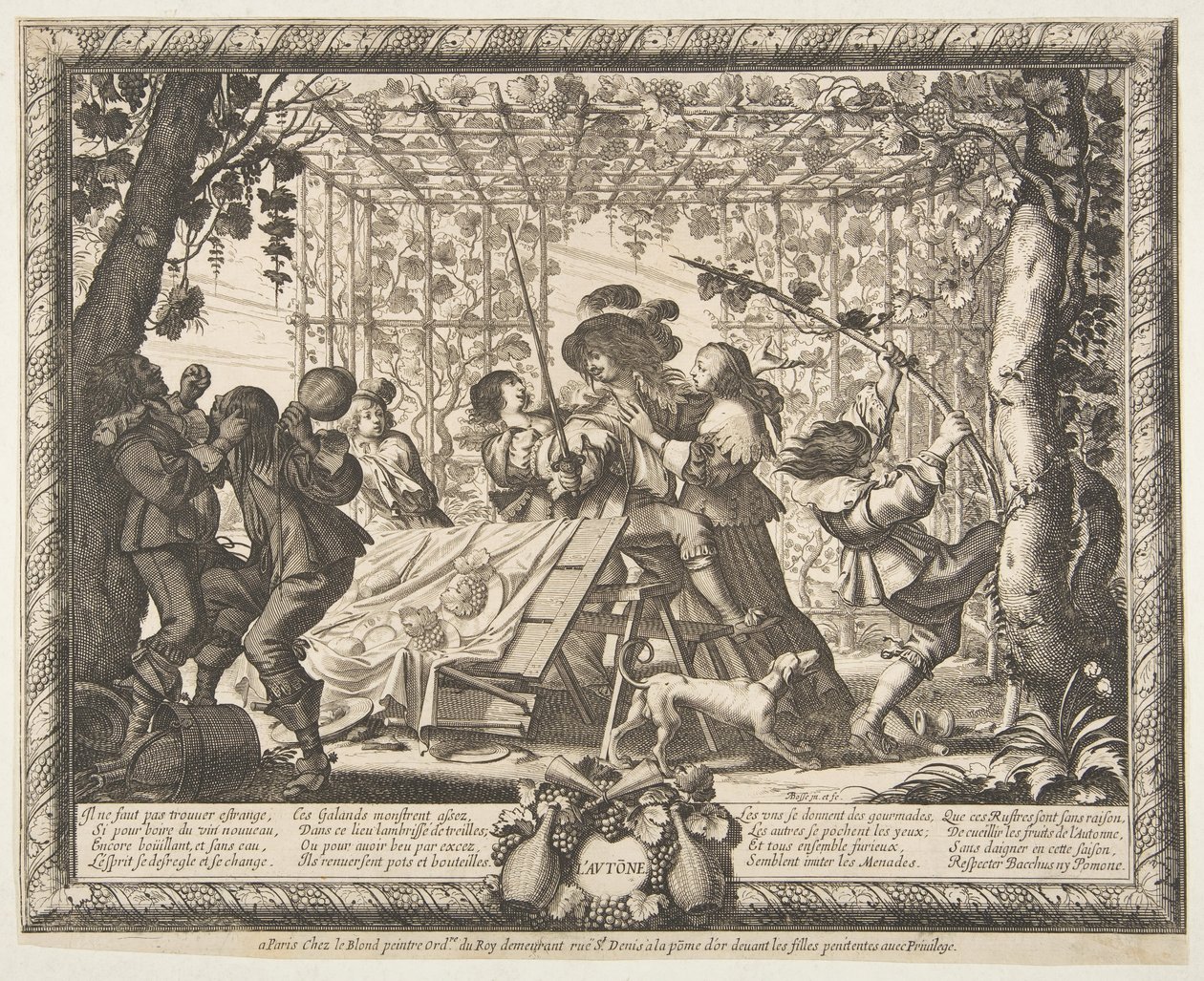 Otoño de Abraham Bosse