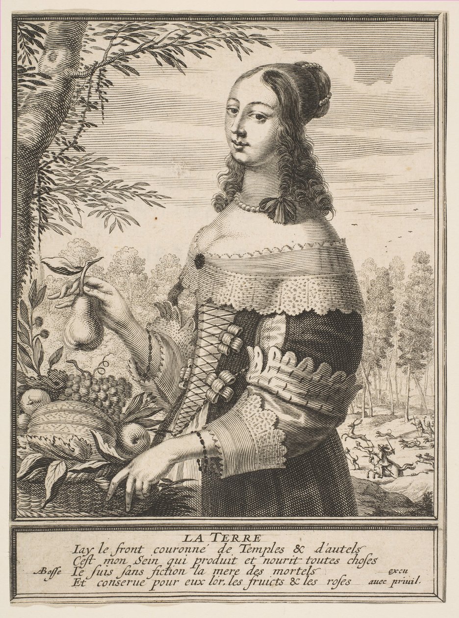 Tierra, 1630 de Abraham Bosse