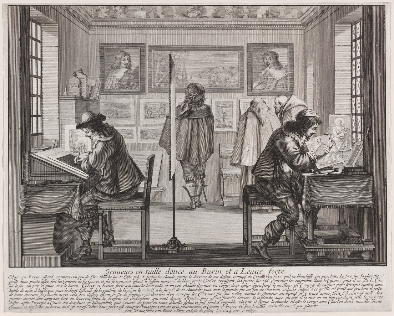 Grabadores de Abraham Bosse