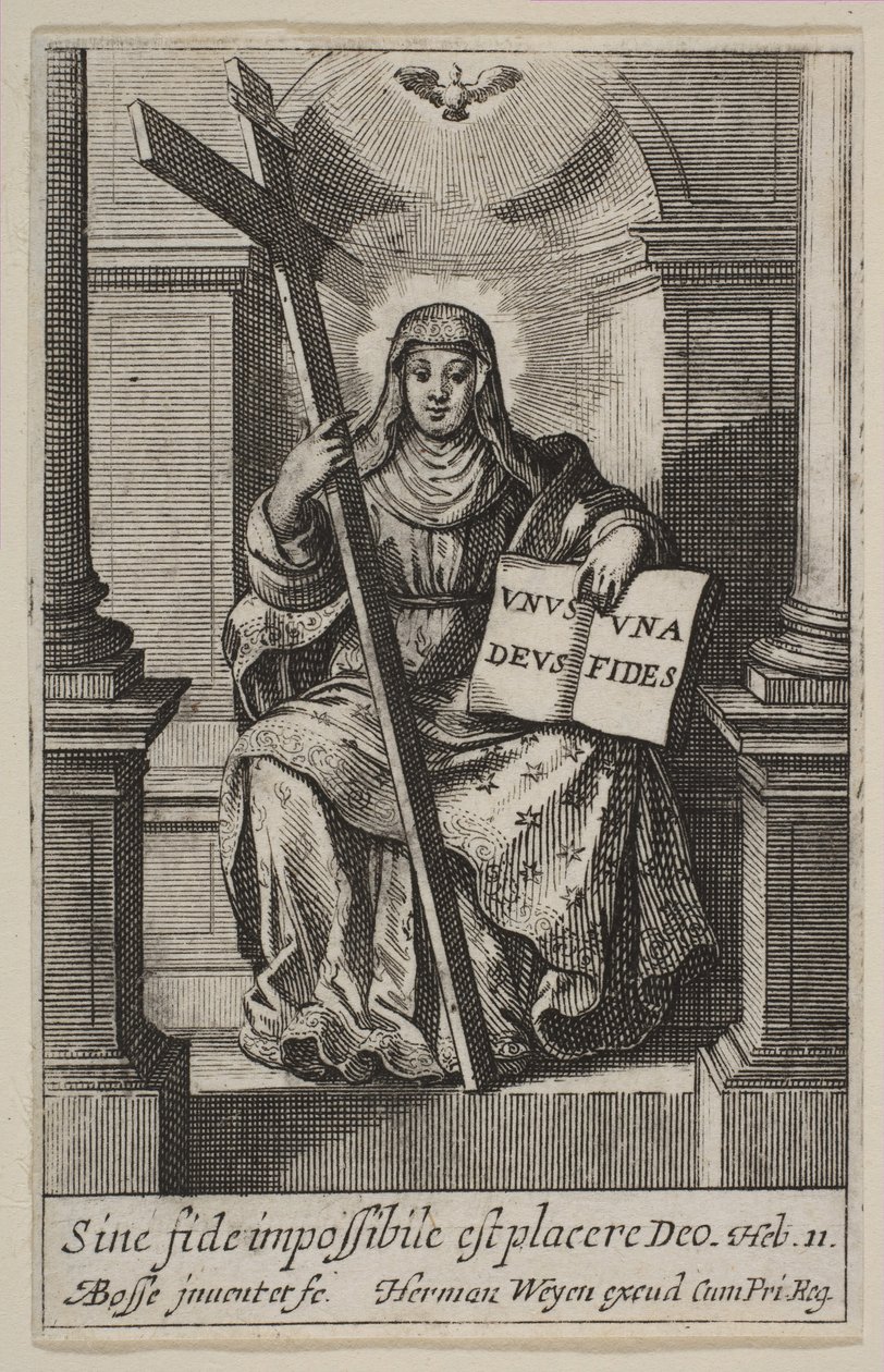 Fe, 1636 de Abraham Bosse