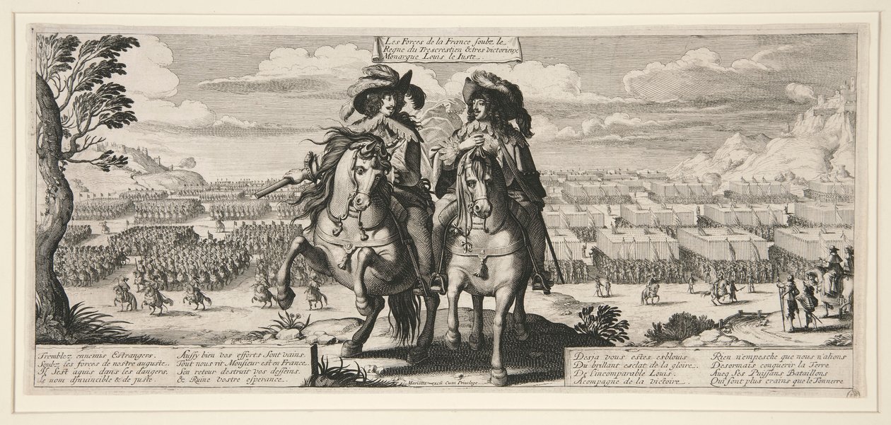 Las fuerzas de Francia de Abraham Bosse