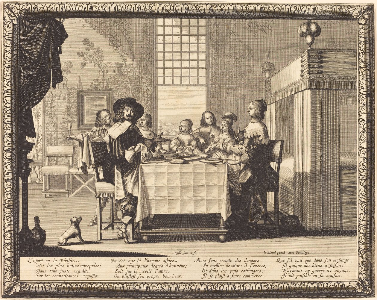 Hombre de Abraham Bosse