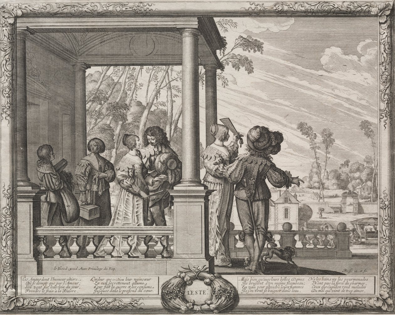 Las cuatro estaciones: Verano, 1635 de Abraham Bosse